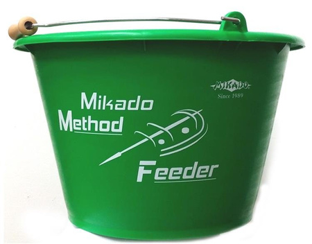 Wiadro MIKADO Feeder 17 L zielone