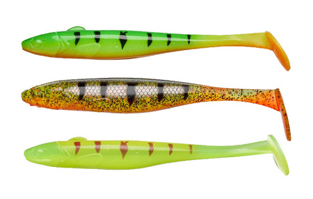 Zestaw przynęt na SZCZUPAKA Illex Magic FAT Shad 16cm 3szt na ciemną wodę