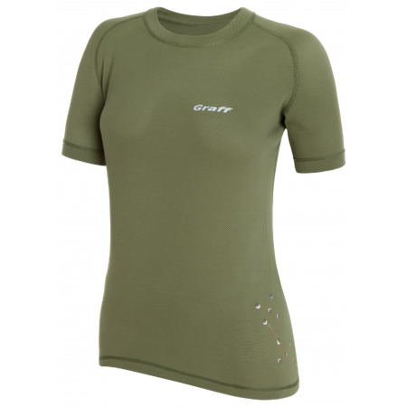 Koszulka GRAFF 913-D bielizna Bioactive oliwka