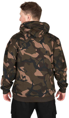 Bluza dla wędkarza FOX z kapturem w kolorze kamuflażu 