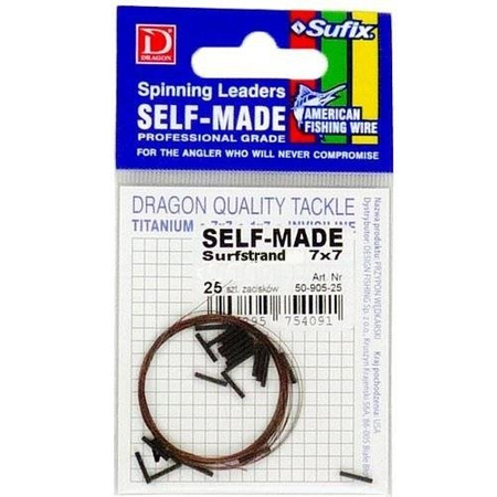 Przypon DRAGON Surfstrand 7x7 Self-Made 18kg 2,5m