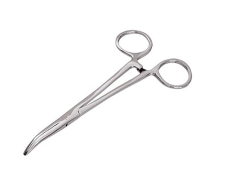Szczypce zakrzywione MIKADO 10cm