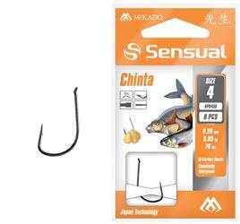 Haczyk Sensual CHINTA 9450 nr 6 0,18mm 70cm 