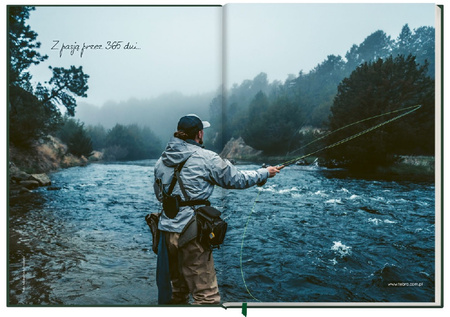 Terminarz wędkarski KALENDARZ książkowy 2026