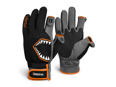 Rękawice neoprenowe Delphin Atak Free L