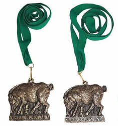 Medal POLOWANIE ZBIOROWE Król + V-ce Król Polowania