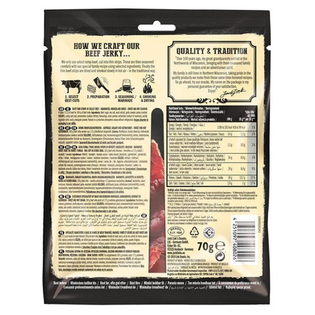 Beef jerky Jack Links suszona wołowina Sweet & Hot 6x70g