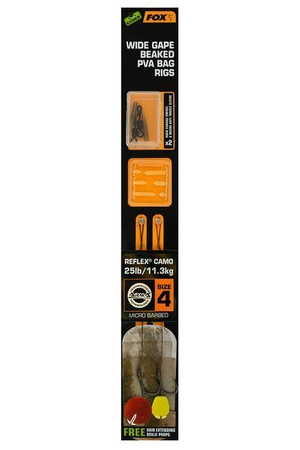 Przypony FOX Edges Wide Gape Beaked PVA 25lb 6 x2