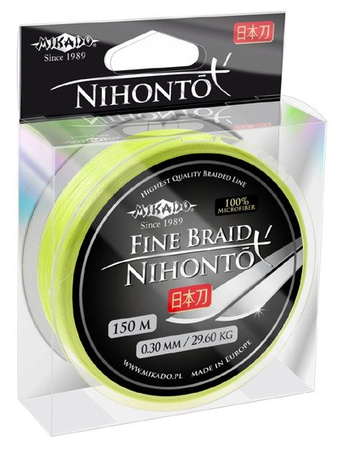 Plecionka MIKADO Nihonto Fine Braid Fluo 150m