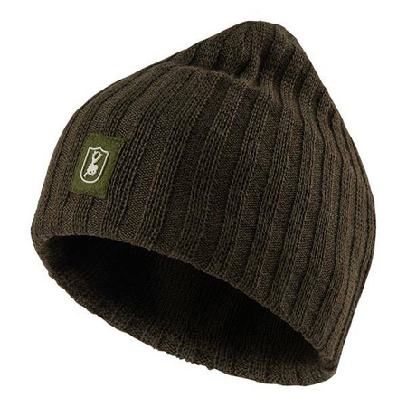 Zimowa czapka myśliwska DEERHUNTER Recon Knitted Beanie - zielona