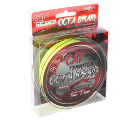 Plecionka MIKADO Cat Territory Octa Braid 600m żółta
