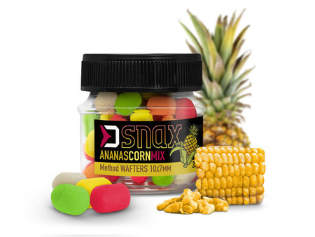 Kulki Delphin SNAX WAFT Mix 20g10X7mm Ananas Kukurydza