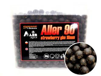 Kulki MASSIVE BAITS Aller90 Strawberry GLM 18mm 5kg