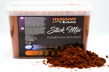 Massive Baits Sticky Mix Red Mostrum 0,75kg