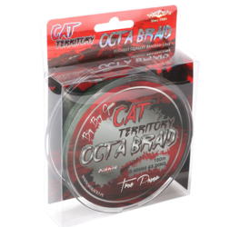 Plecionka MIKADO Cat Territory Octa Braid 300m zielona