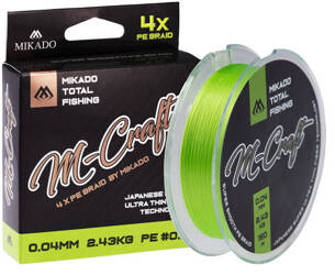 Plecionka Ultralight MIKADO M-Craft fluo green 0,03mm 1,83kg 150m