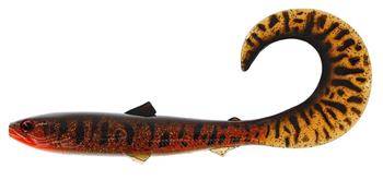 Przynęta gumowa WESTIN Bullteez Curltail Motoroil Burbot 21cm