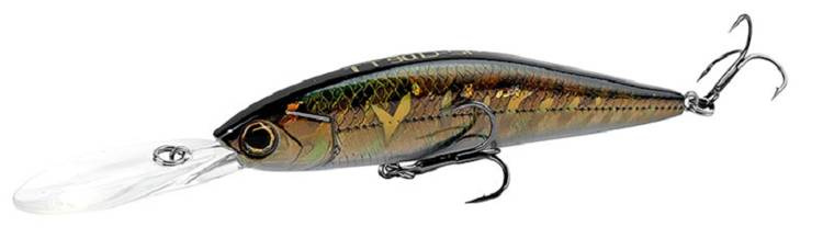 SHIMANO Yasei Trigger Twitch Köder - 90mm Brown Gold Tiger