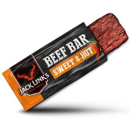 Beef Bar Baton Jack Links suszona wołowina Sweet & Hot