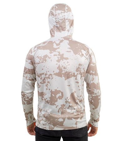 Bluza UPF50 GRAFF z kapturem 964-CL-10 beż