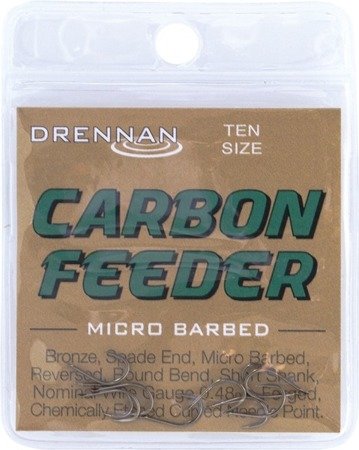 Haczyki DRENNAN Carbon Feeder 