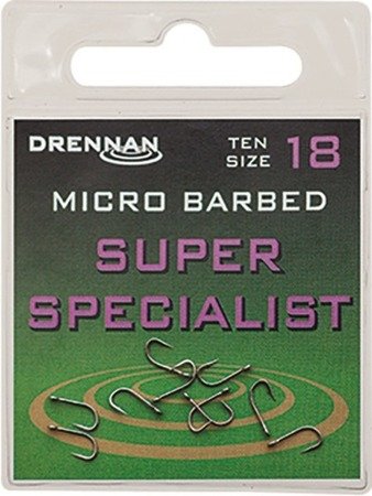 Haczyki DRENNAN Super Specialist 