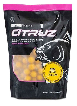 Kulki NASH Citruz Bottom Baits Yellow 15mm 1kg