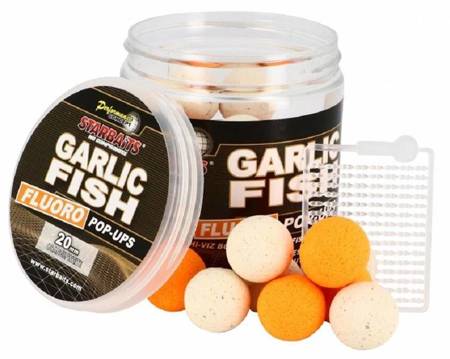 Kulki STARBAITS Fish Garlic Fluo Pop Up 20mm 80g