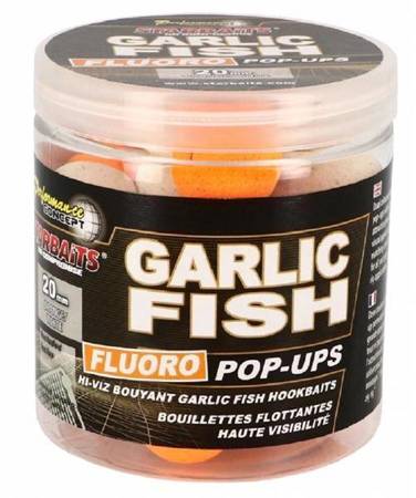 Kulki STARBAITS Fish Garlic Fluo Pop Up 20mm 80g