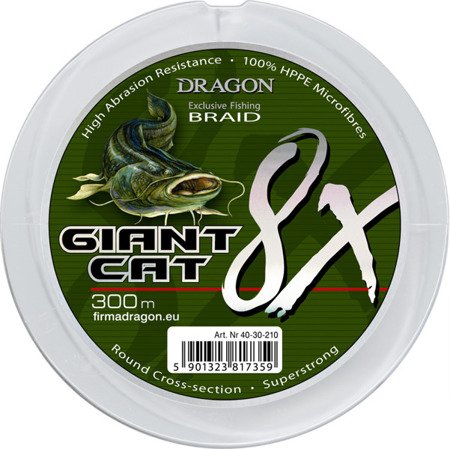 Plecionka DRAGON Giant Cat 8X 300m