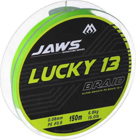 Plecionka MIKADO Jaws Lucky 13X 0,10mm 8,7kg 150m 