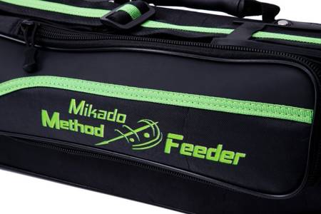 Pokrowiec na wędki MIKADO Method Feeder 2 komory Sztywny