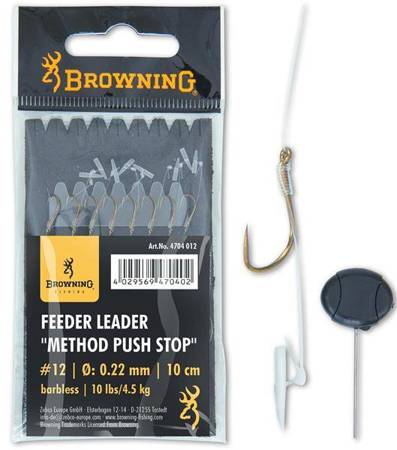 Przypon Browning Method Feeder Push Stop 12 0,22 10cm