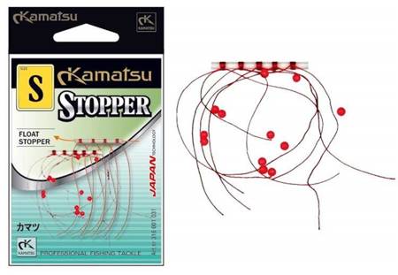 Stoper sznurkowy z koralikiem KONGER 10szt