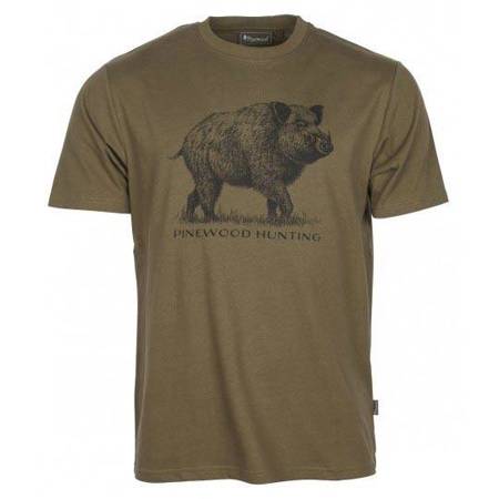 T-shirt PINEWOOD Wildboar Olive