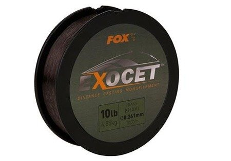Żyłka FOX Exocet Mono Trans Khaki 0,37mm 1000m